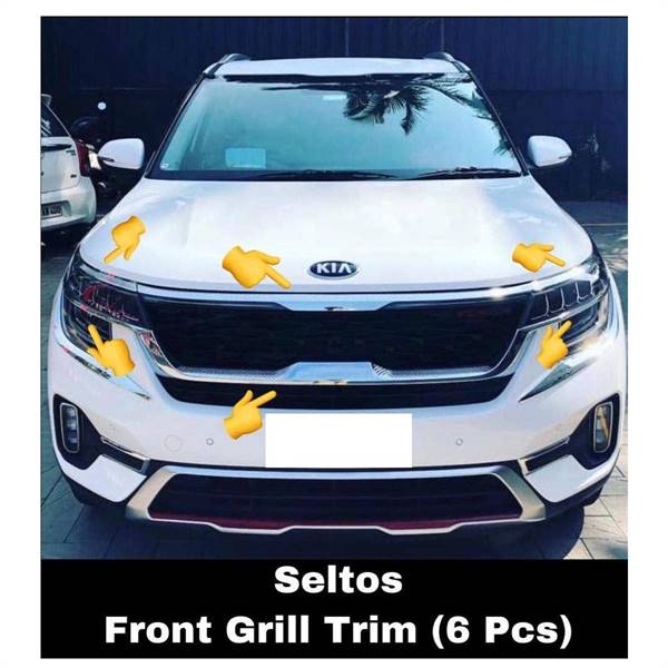 Kia seltos on sale front grill